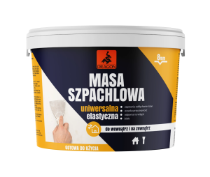 Masa Szpachlowa Elastyczna 5 kg - Uniwersalna Gotowa do Użycia i Malowania