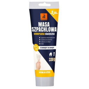 Masa Szpachlowa Elastyczna 330 g -Uniwersalna Gotowa do Użycia i Malowania