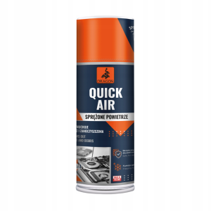 Sprężone Powietrze w Puszce 400ml - Aerozol do Czyszczenia Quick Air