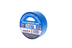 Taśma Malarska Niebieska 38mm x 25m Odporna, Nie Zostawia Resztek Kleju