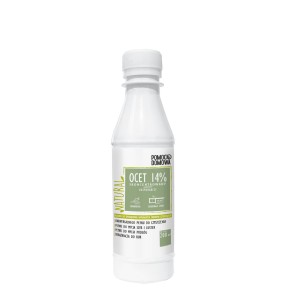 Ocet Skoncentrowany Gospodarczy 14% - 200ml do Odkamieniania i Czyszczenia