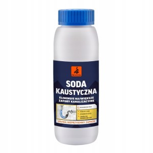 Preparat do Udrażniania Odblokowywania Rur - Soda Kaustyczna 250g
