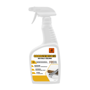 Płyn do Usuwania Rdzy ze Stali i Żeliwa - Bezzapachowy Odrdzewiacz 500ml