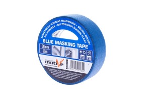 Taśma Malarska Niebieska 38mm x 50m Odporna, Nie Zostawia Resztek Kleju