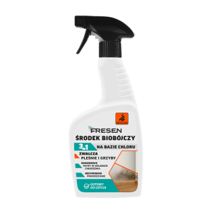 Środek Biobójczy FRESEN Na Bazie Chloru 500ml Butelka Spray- Dezynfekuje