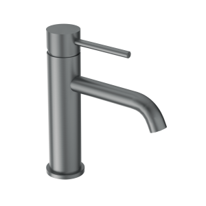 Bateria Umywalkowa Nablatowa Gun Metal Niepalcujący BALNEO Ceramiczna Głow.