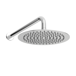 Deszczownica Prysznicowa Okrągła z Gumkami 250mm - BALNEO Cascade 1 Chrom
