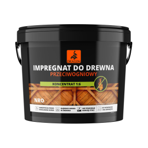 Impregnat Przeciwogniowy Do Drewna - Koncentrat 1:6 Bezbarwny 5kg