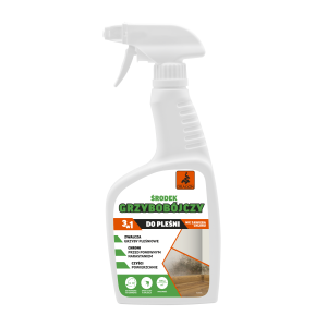 Płyn Grzybobójczy 500ml - Preparat Bez Chloru, Do Wewnątrz i Na Zewnątrz