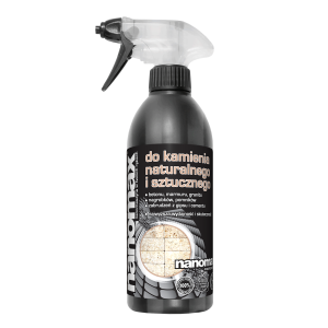 Płyn Do Kamienia Naturalnego Sztucznego Nagrobków 500ml NANOMAX PROFESIONAL