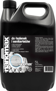 Środek Czyszczący do Łazienek, Toalet i Armatury NANOMAX 5L - PROFESSIONAL