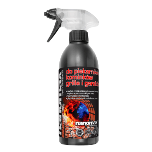 Środek Czyszczący do Piekarników Kominków i Grilli NANOMAX 500ml, Seria PRO