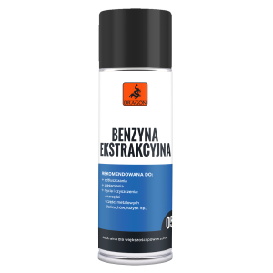 Benzyna Ekstrakcyjna 400ml Aerozol w Puszce - Odtłuszcza, Czyści, Odplamia