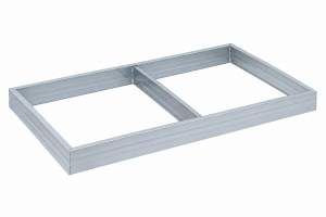 Półka do Regału Praktik 120x45cm - Zestaw 5 Metalowych Elementów Konstrukcyjnych 
